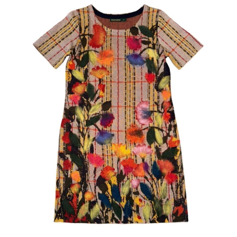 Anthropology Troubadour 30% Wool Floral Patterned Women’s Dress S